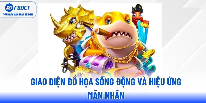 Giao diện đồ họa sống động và hiệu ứng mãn nhãn Giao diện đồ họa sống động và hiệu ứng mãn nhãn